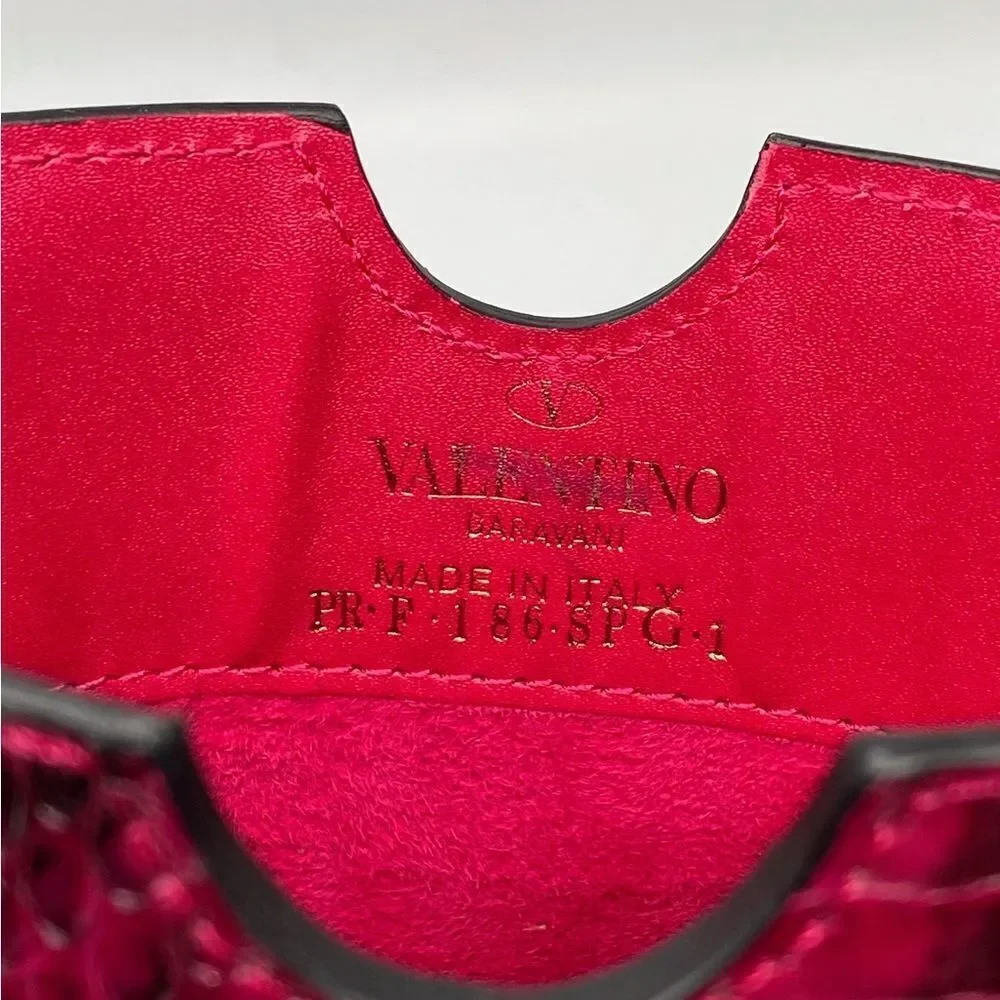 Valentino Garavani Snake Embossed Leather iPad Mini Case